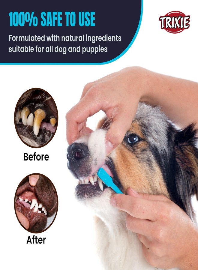 Trixie Mint Flavoured Toothpaste for Dogs, Prevent Tartar Build-Up and Maintains Dental Hygiene, Suitable for All Breeds of Dogs - Pack of 2 - Image 4